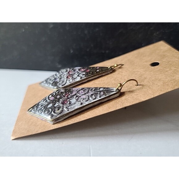 Polymer Clay Dangling Pierced Earrings New - Picture 6 of 10